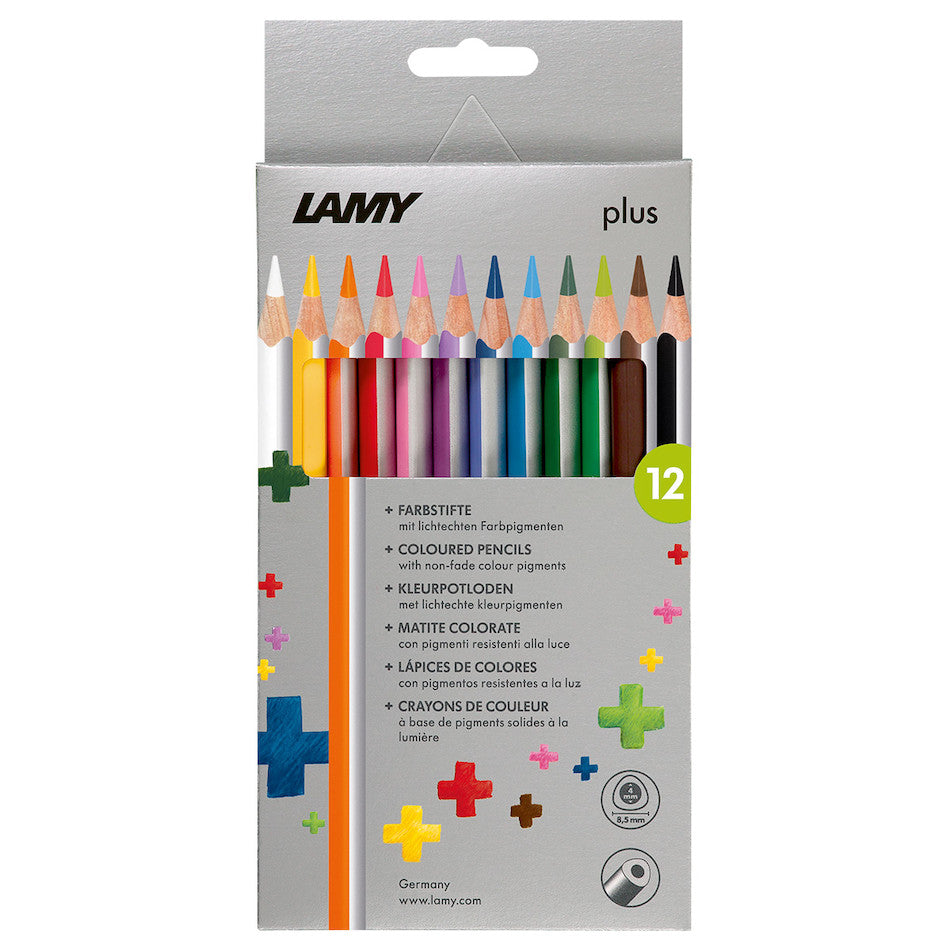 LAMY plus Coloured Pencils Box of 12 by LAMY at Cult Pens