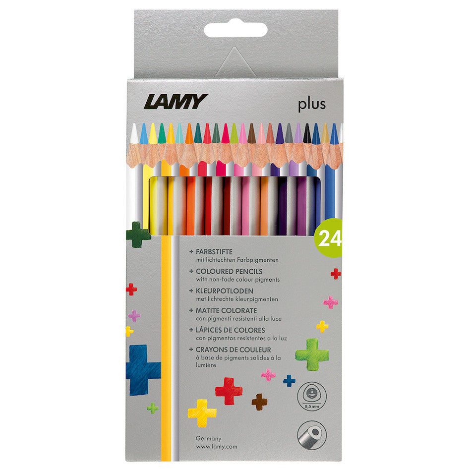 LAMY plus Coloured Pencils Box of 24 by LAMY at Cult Pens