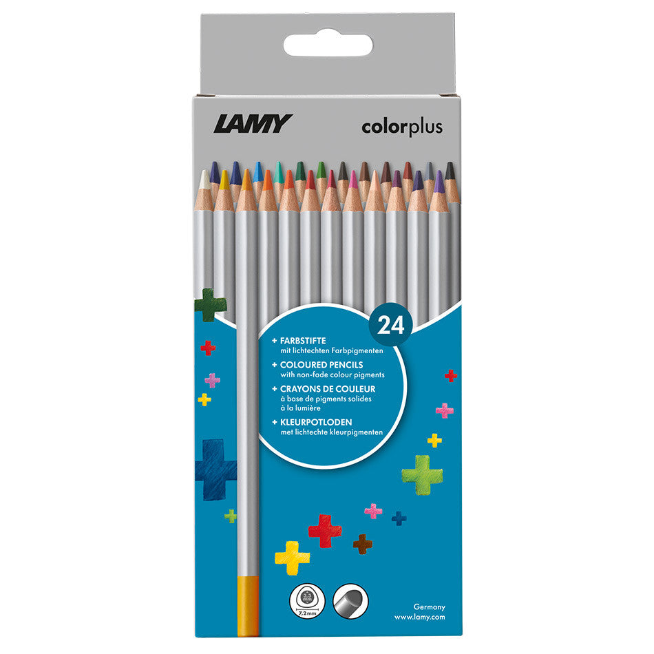 LAMY colorplus Coloured Pencil Box of 24 by LAMY at Cult Pens