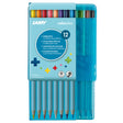 LAMY colorplus Coloured Pencil Plastic Box of 12 by LAMY at Cult Pens