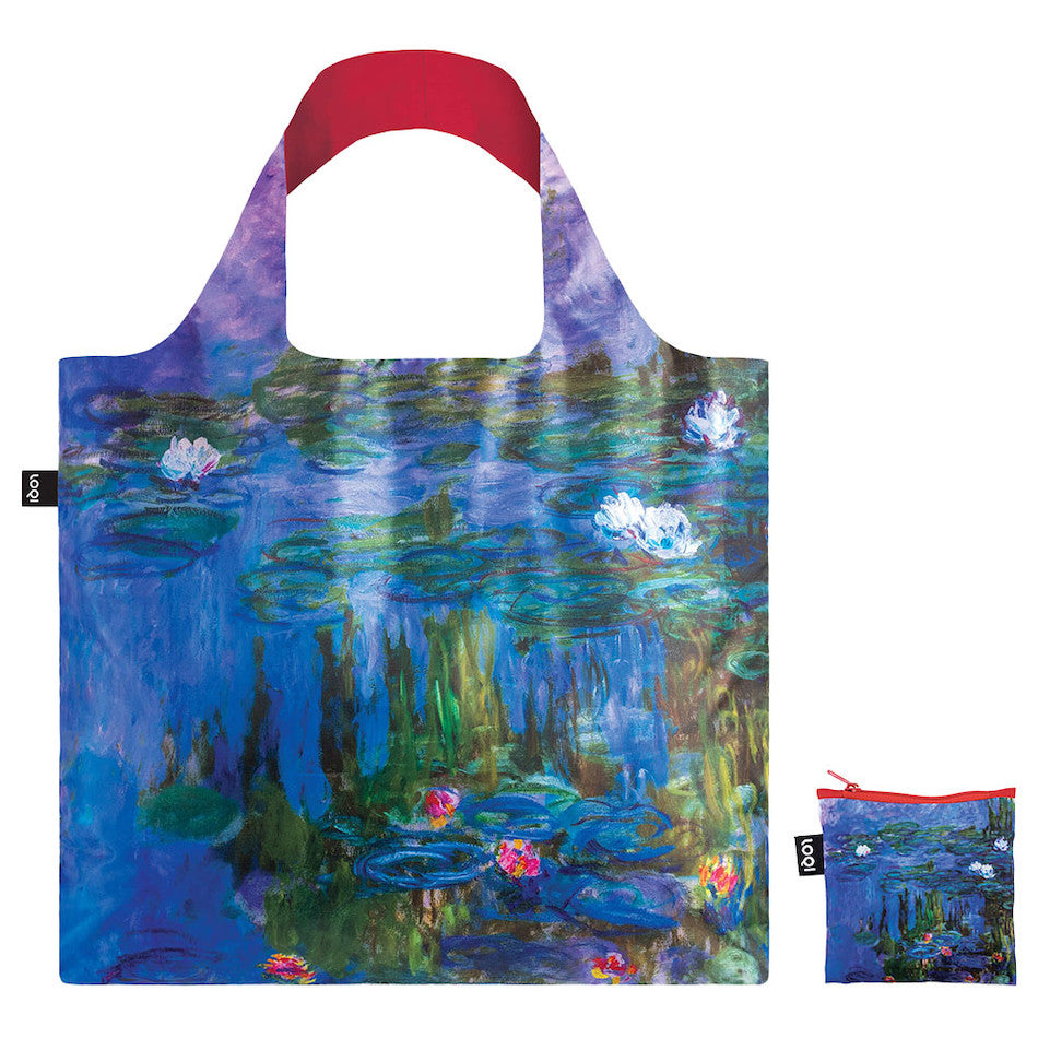 LOQI Claude Monet Water Lilies Recycled Tote Bag by LOQI at Cult Pens