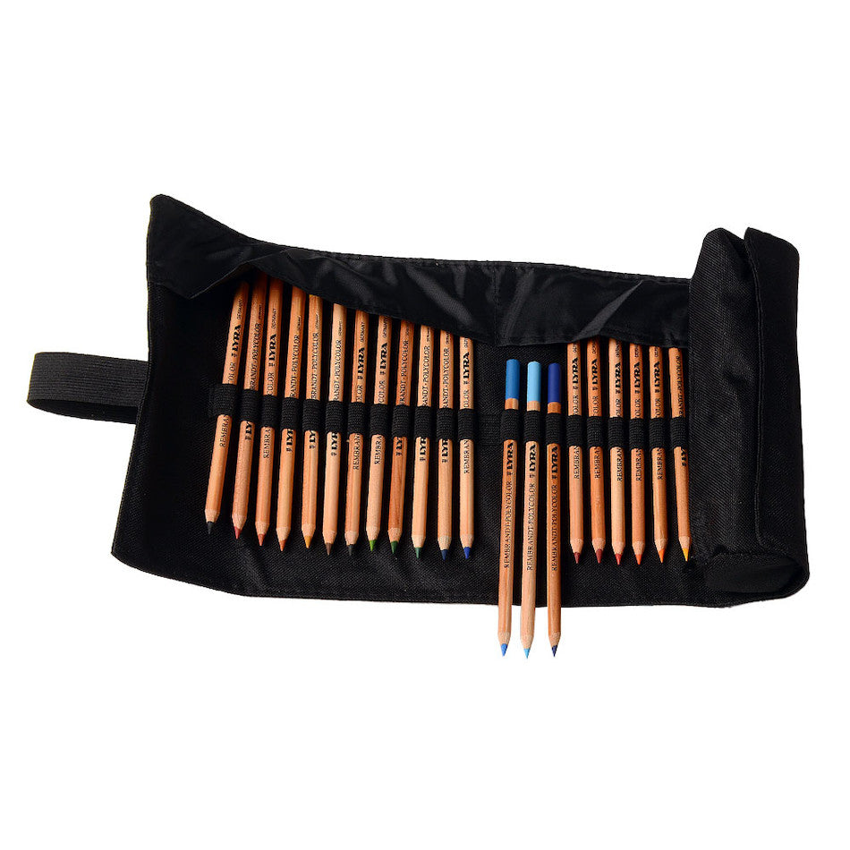 LYRA Rembrandt Polycolor Roll Set of 24 by LYRA at Cult Pens