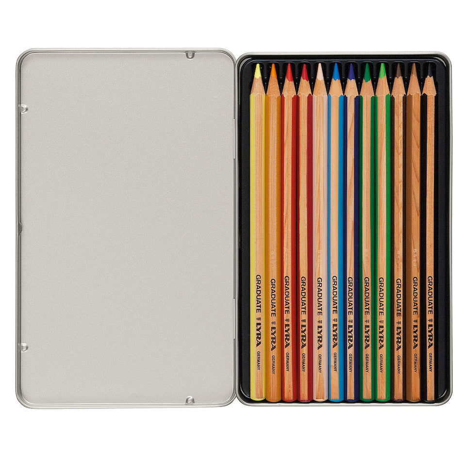 LYRA Graduate Colour Pencils Set of 12 by LYRA at Cult Pens
