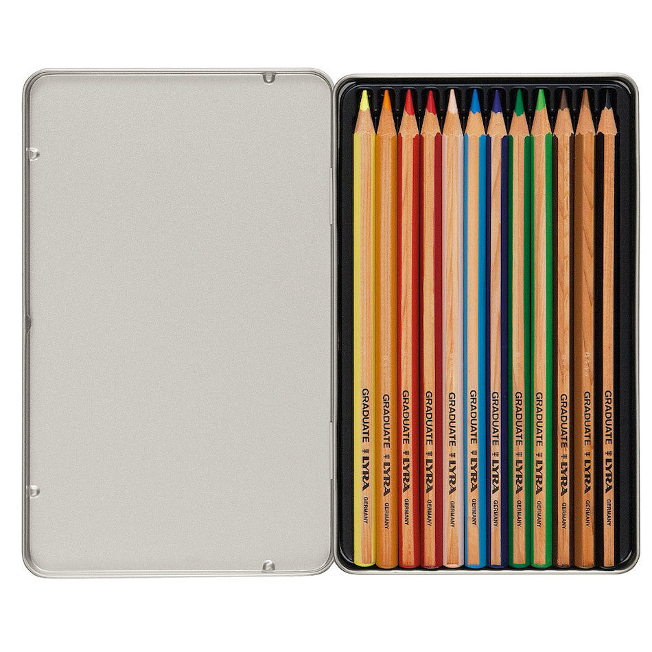 LYRA Graduate Colour Pencils Set of 12 by LYRA at Cult Pens
