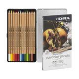 LYRA Rembrandt Polycolour Pencil Assorted Set of 12 by LYRA at Cult Pens
