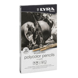 LYRA Rembrandt Polycolour Pencil Grey Set of 12 by LYRA at Cult Pens