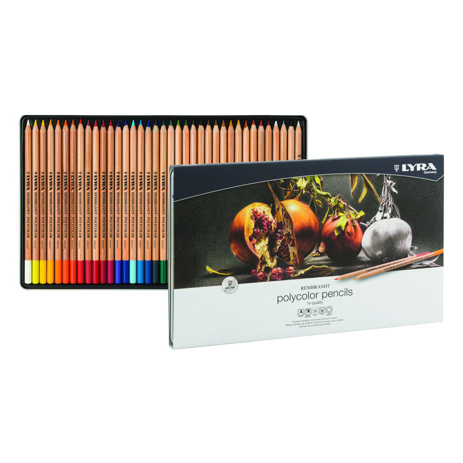 LYRA Rembrandt Polycolour Pencil Set of 36 by LYRA at Cult Pens