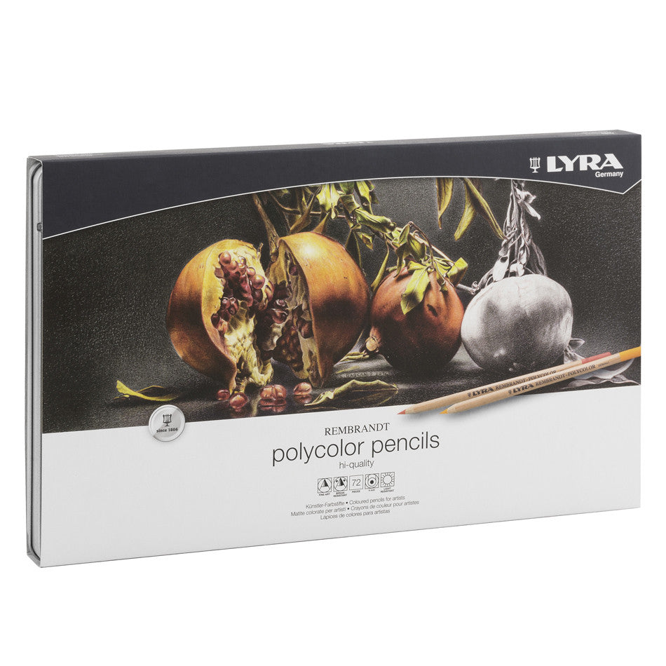 LYRA Rembrandt Polycolour Pencil Set of 72 by LYRA at Cult Pens