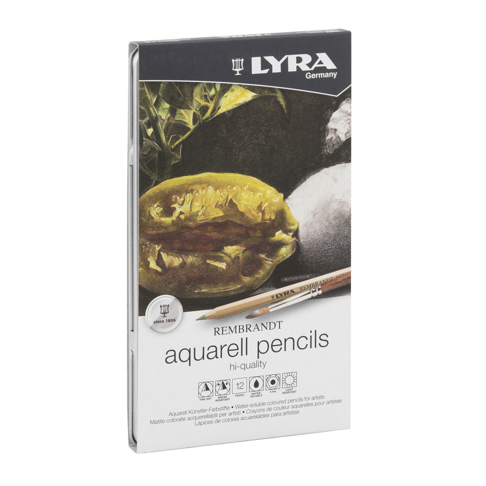 LYRA Rembrandt Aquarell Pencil Set of 12 by LYRA at Cult Pens