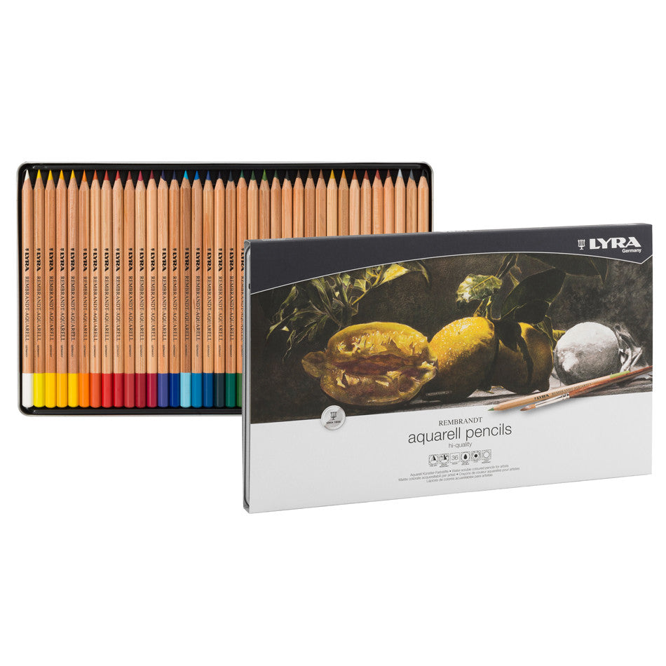 LYRA Rembrandt Aquarell Pencil Set of 36 by LYRA at Cult Pens