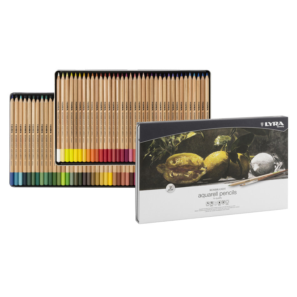 LYRA Rembrandt Aquarell Pencil Set of 72 by LYRA at Cult Pens