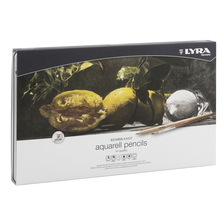 LYRA Rembrandt Aquarell Pencil Set of 72 by LYRA at Cult Pens