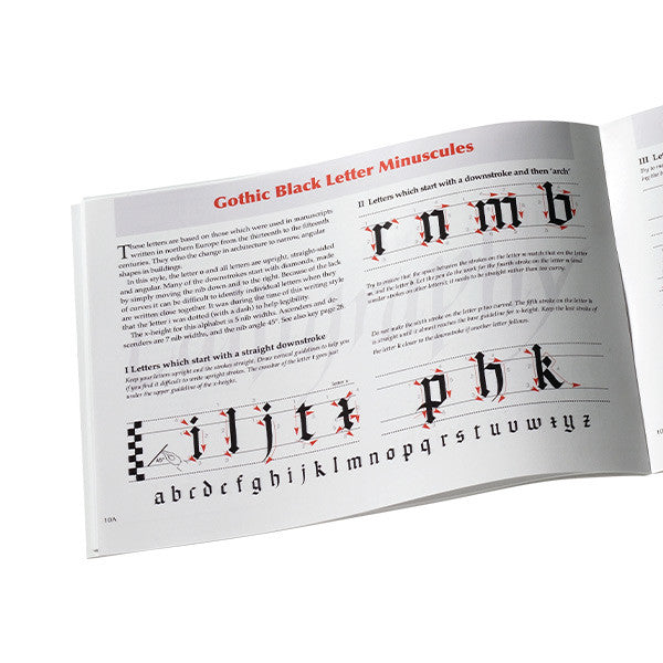 Manu Lettering Manuscript Calligraphy Manual