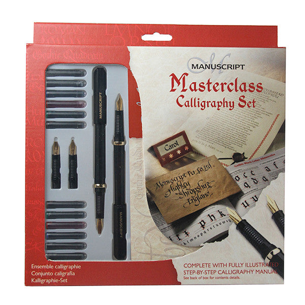 Manuscript Beginner's Calligraphy Set - Left Handed