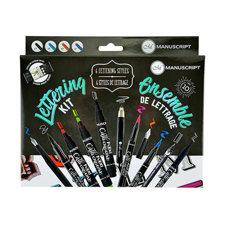 Manuscript Hand Lettering Kit by Manuscript at Cult Pens