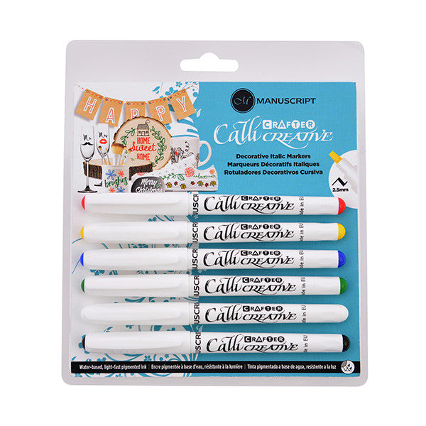 Manuscript Callicreative Crafter Marker Set of 6 by Manuscript at Cult Pens