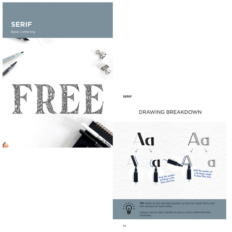 Manuscript Class Lettering Kit by Manuscript at Cult Pens