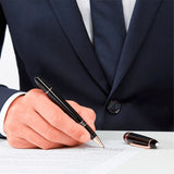 Montblanc Meisterstuck LeGrand Rollerball Pen Rose Gold Trim by Montblanc at Cult Pens