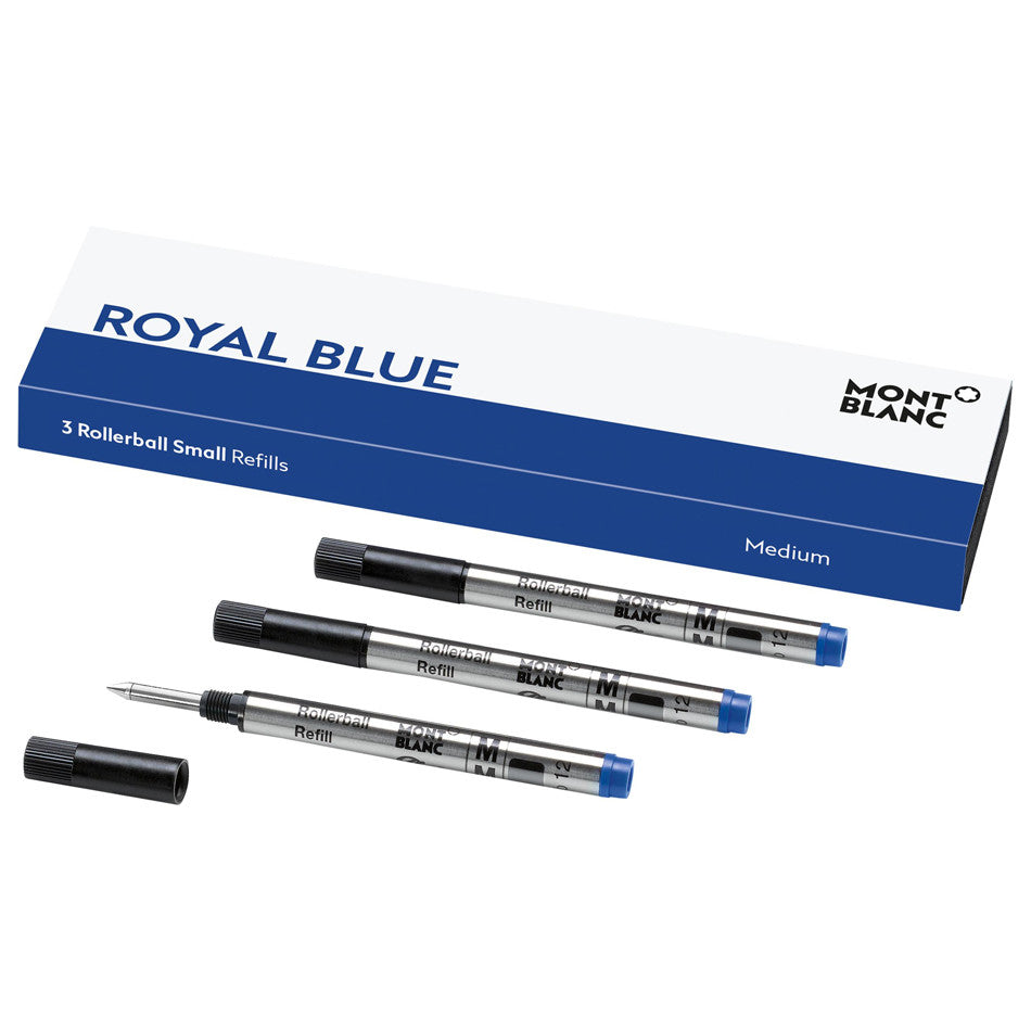 Montblanc Small Rollerball Refill Set of 3 Medium by Montblanc at Cult Pens