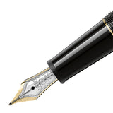 Montblanc Meisterstuck Classique Fountain Pen Gold Trim by Montblanc at Cult Pens