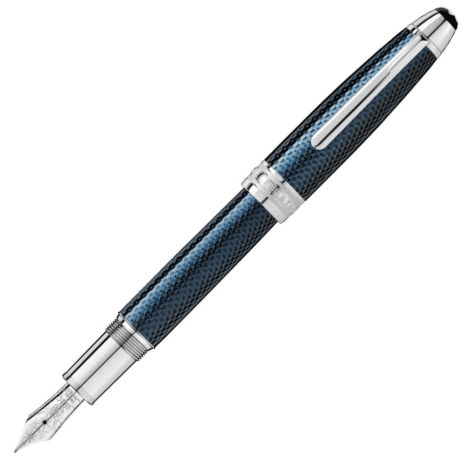 Montblanc Meisterstuck Solitaire LeGrand Fountain Pen Blue Hour by Montblanc at Cult Pens