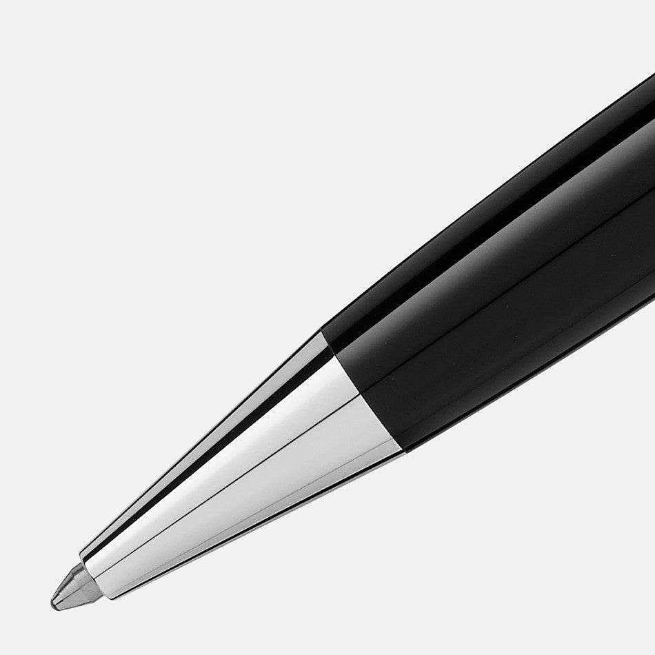 Montblanc Meisterstuck Doue Classique Ballpoint Pen Geometry Platinum by Montblanc at Cult Pens
