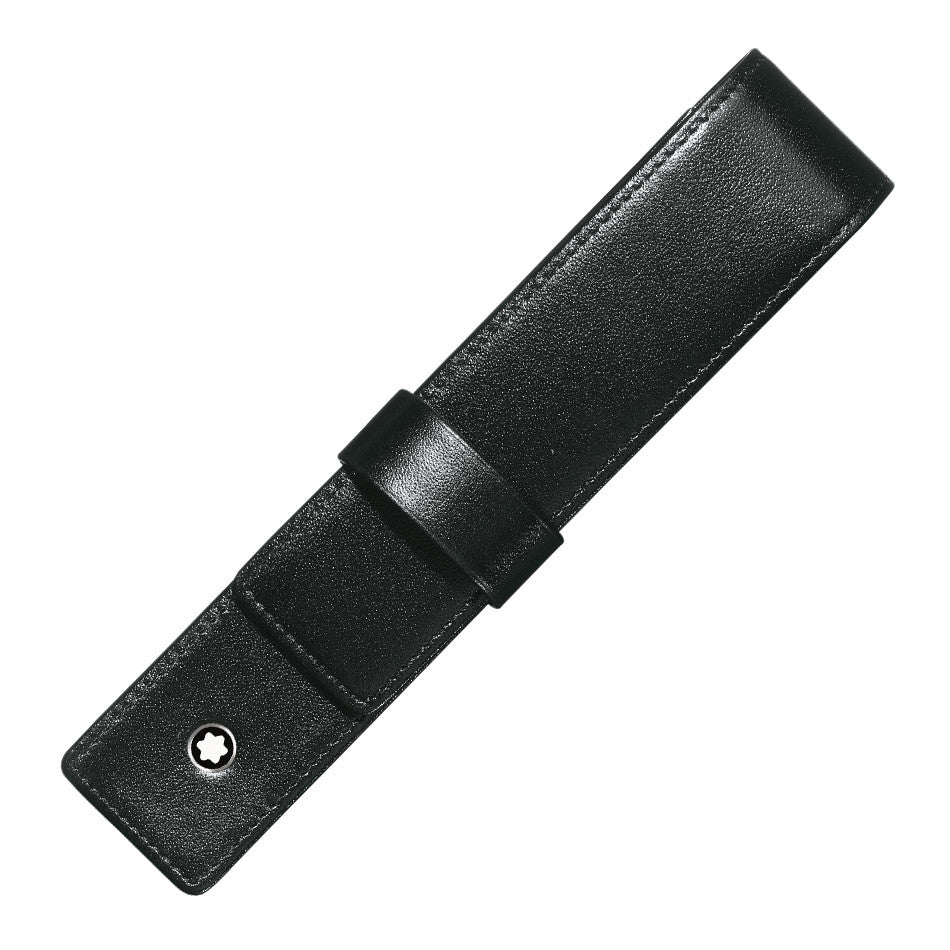 Montblanc Meisterstuck 1 Pen Pouch Black by Montblanc at Cult Pens