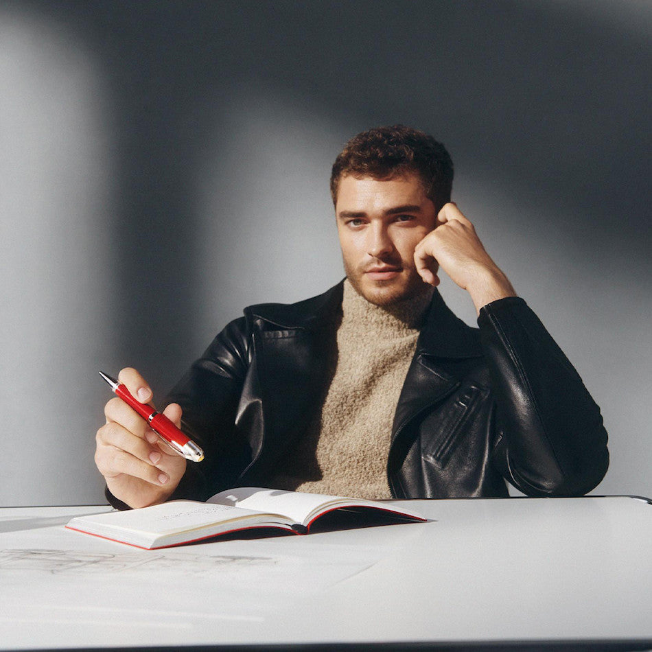 Montblanc Great Characters Ballpoint Pen Enzo Ferrari Special Edition by Montblanc at Cult Pens