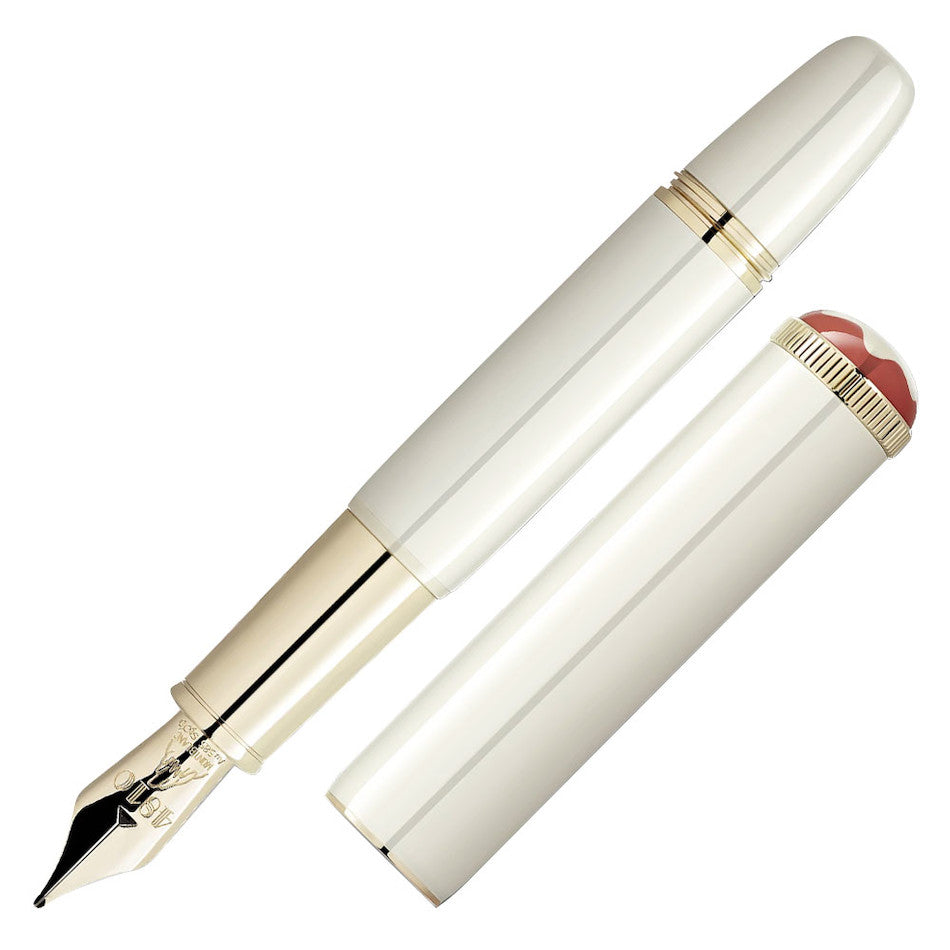 Montblanc Heritage Rouge et Noir "Baby" Fountain Pen Special Edition Ivory by Montblanc at Cult Pens