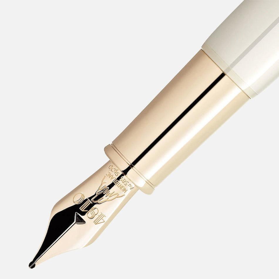 Montblanc Heritage Rouge et Noir "Baby" Fountain Pen Special Edition Ivory by Montblanc at Cult Pens