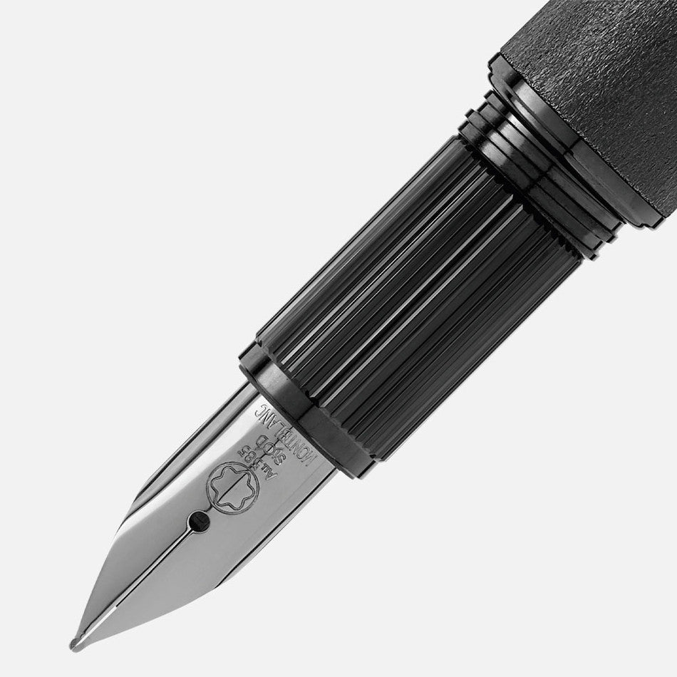 Montblanc StarWalker Black Cosmos Fountain Pen Metal by Montblanc at Cult Pens