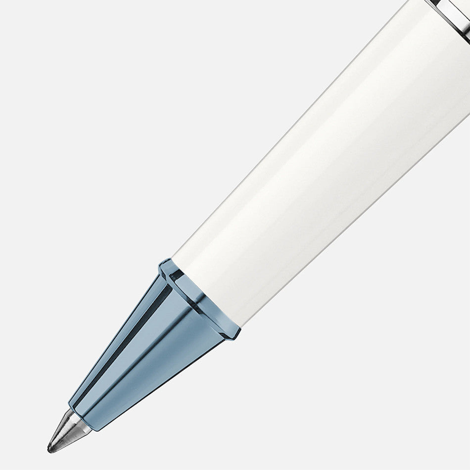 Montblanc Meisterstuck Glacier LeGrand Rollerball Pen White by Montblanc at Cult Pens