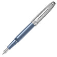 Montblanc Meisterstuck Glacier Doue Fountain Pen Blue by Montblanc at Cult Pens