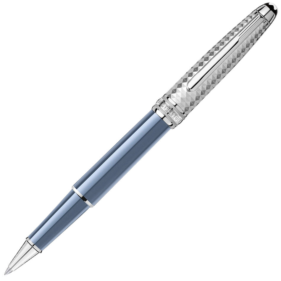 Montblanc Meisterstuck Glacier Doue Rollerball Pen Blue by Montblanc at Cult Pens