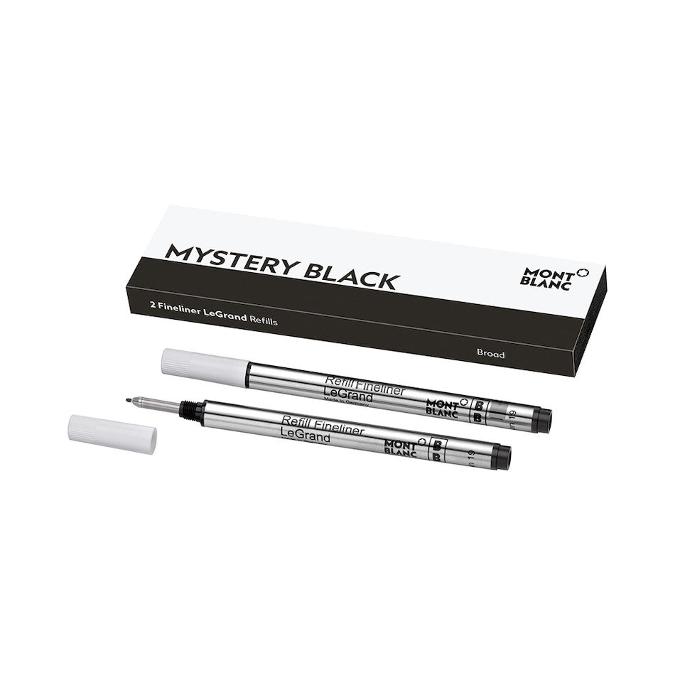 Montblanc LeGrand Fineliner Refill Set of 2 Broad by Montblanc at Cult Pens