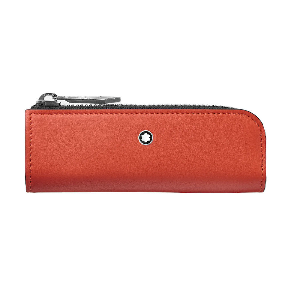 Montblanc Heritage Rouge et Noir "Baby" Pen Pouch Orange by Montblanc at Cult Pens