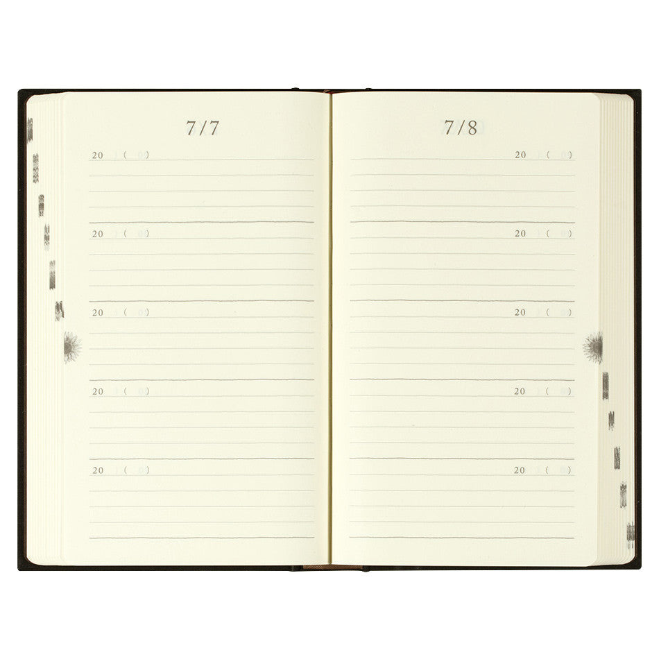 Midori Journal 5 Years Gate Black by Midori at Cult Pens