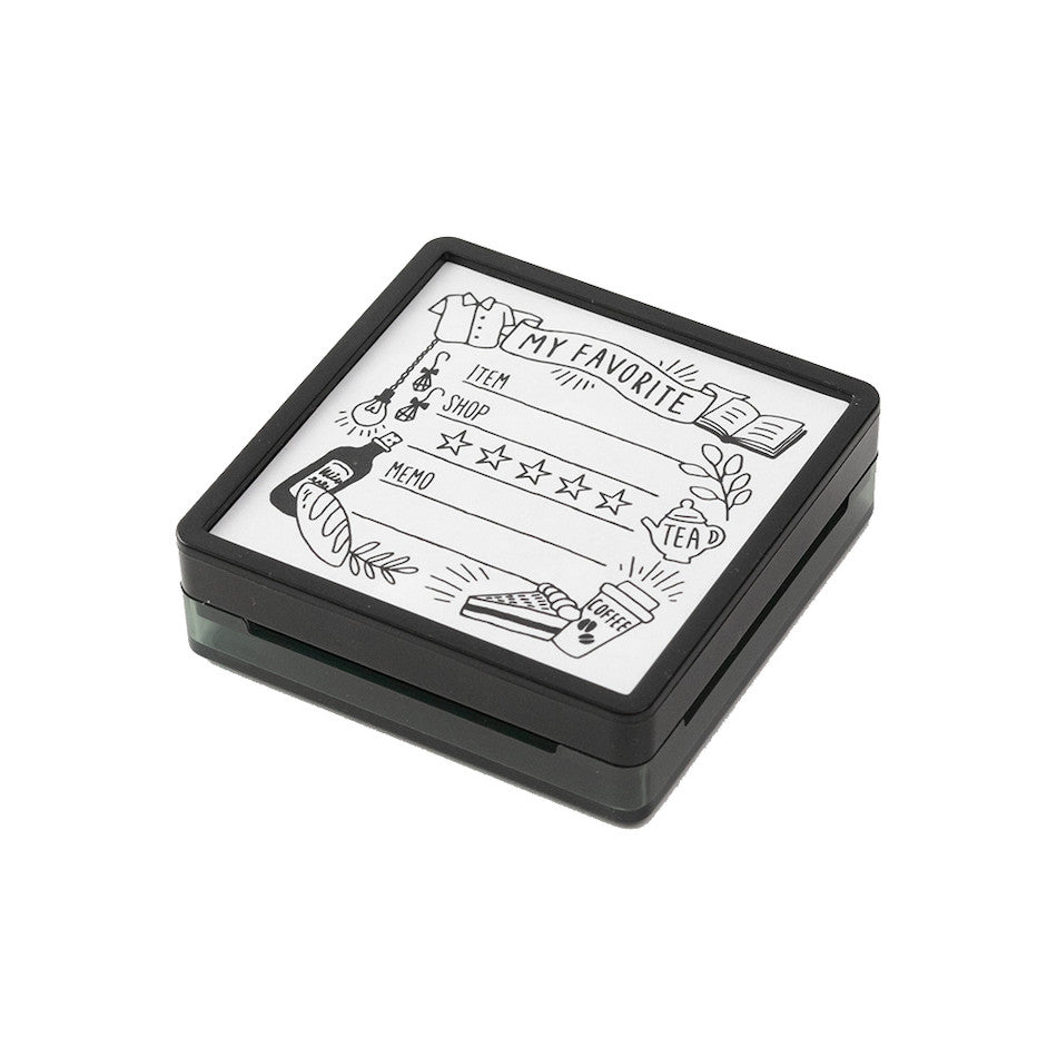 Midori Paintable Stamp Pre-Inked by Midori at Cult Pens