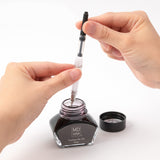 Midori MD Fountain Pen With Bottled Ink Limited Edition Grey by Midori at Cult Pens