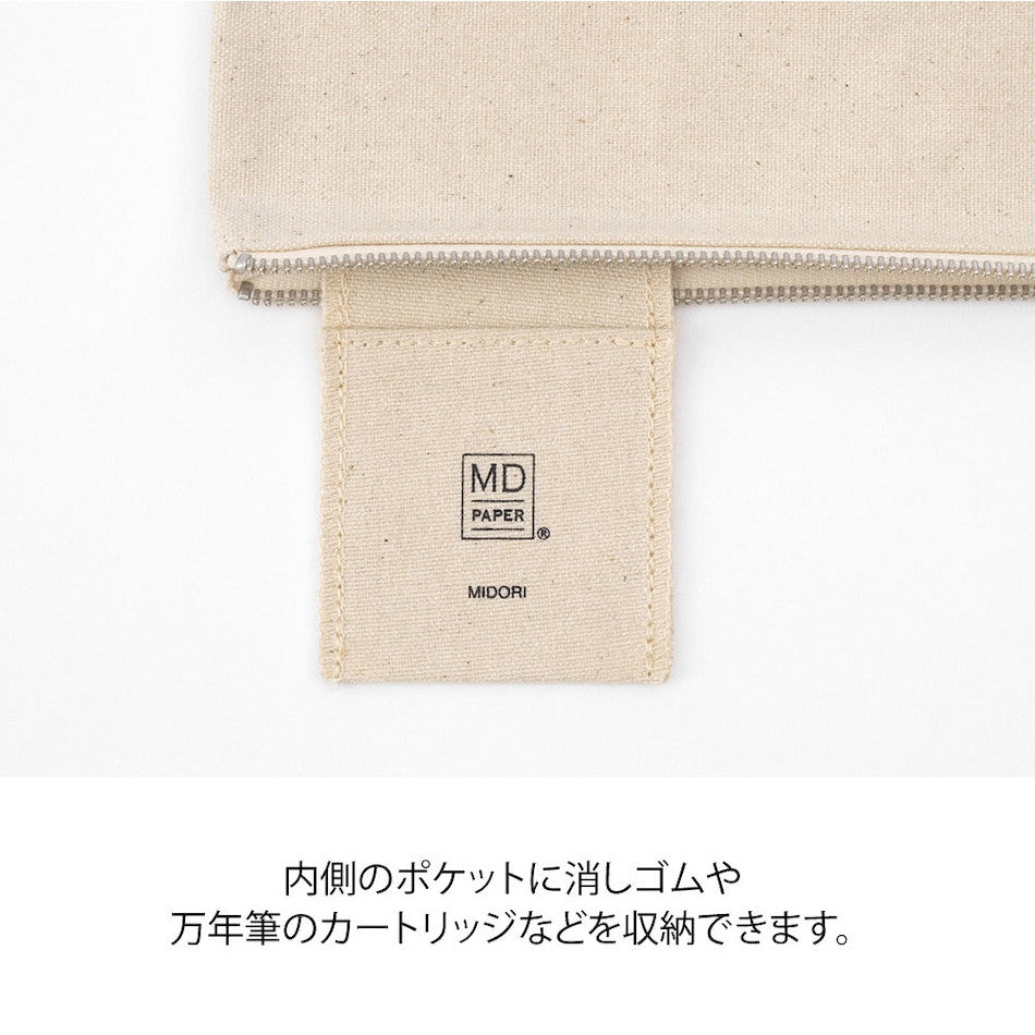 Midori MD Pen Case Kurashiki Canvas by Midori MD at Cult Pens