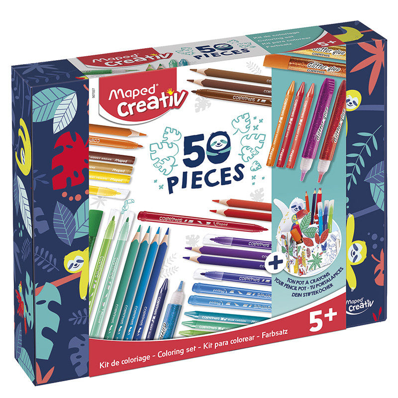 Maped Creativ 50 Piece Colouring Set by Maped at Cult Pens