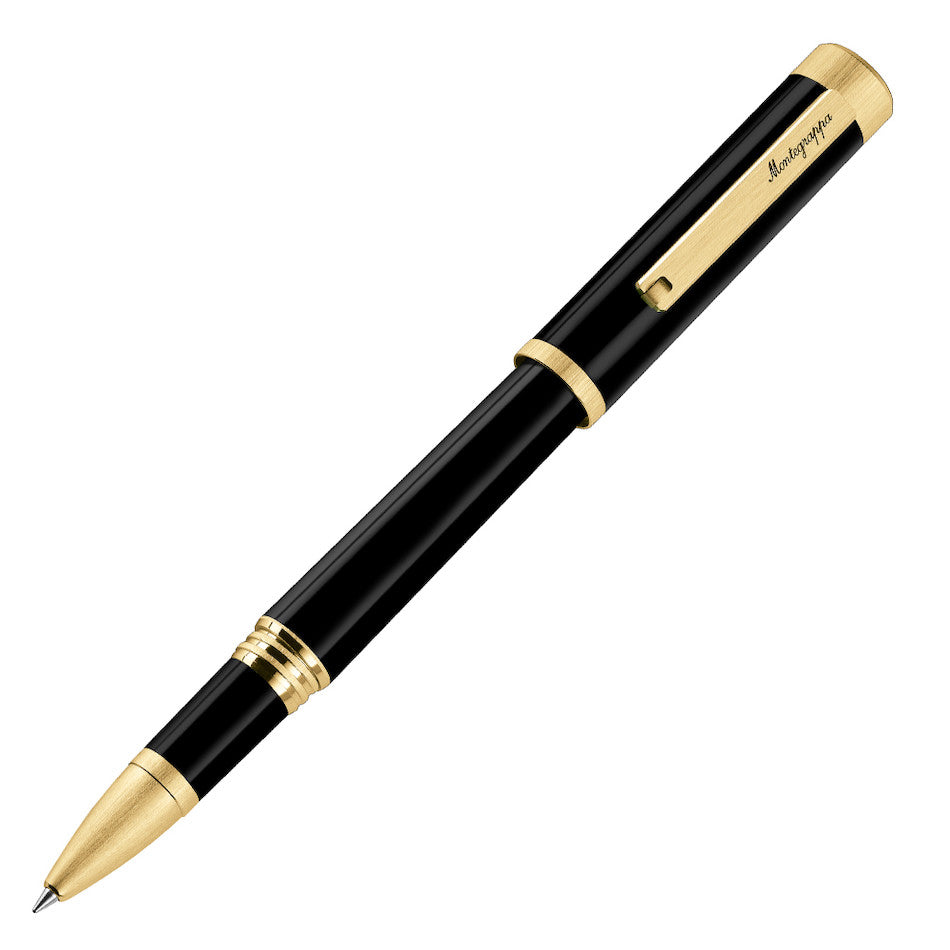 Montegrappa Zero Rollerball Pen Yellow Gold by Montegrappa at Cult Pens