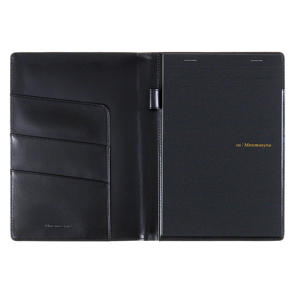 Mnemosyne Speedy Notepad and Leatherette Holder A5+ by Maruman at Cult Pens