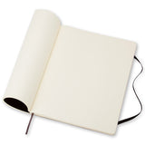 Moleskine Soft Cover Extra Large Notebook 190x250 Black by Moleskine at Cult Pens
