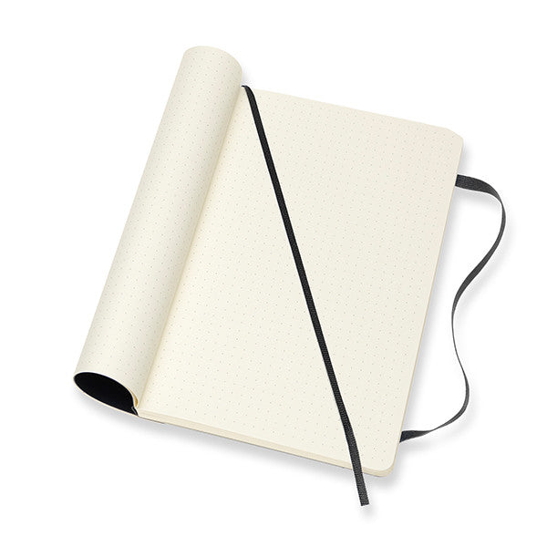 Moleskine Soft Cover Large Notebook 135x210 Black by Moleskine at Cult Pens
