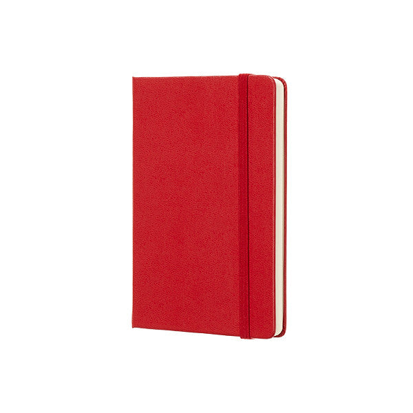Moleskine Classic Collection Pocket Notebook 90x140 Scarlet Red by Moleskine at Cult Pens
