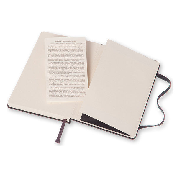 Moleskine Classic Collection Pocket Notebook 90x140 Scarlet Red by Moleskine at Cult Pens