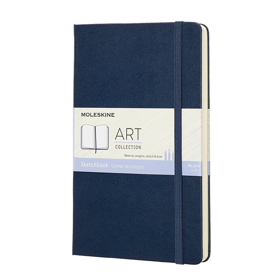 Moleskine Art Plus Sketchbook Large 135x210 Blue by Moleskine at Cult Pens