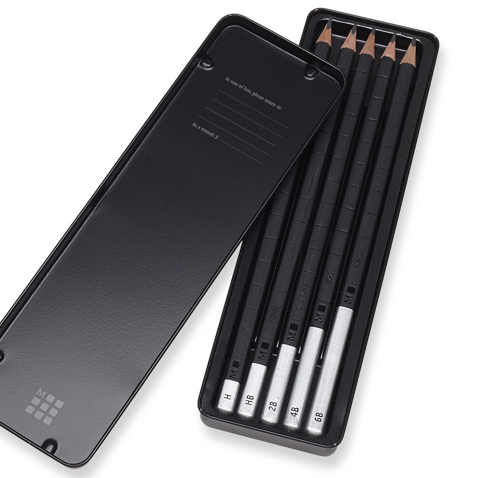 Moleskine Art Plus Drawing Pencil Set of 5 by Moleskine at Cult Pens