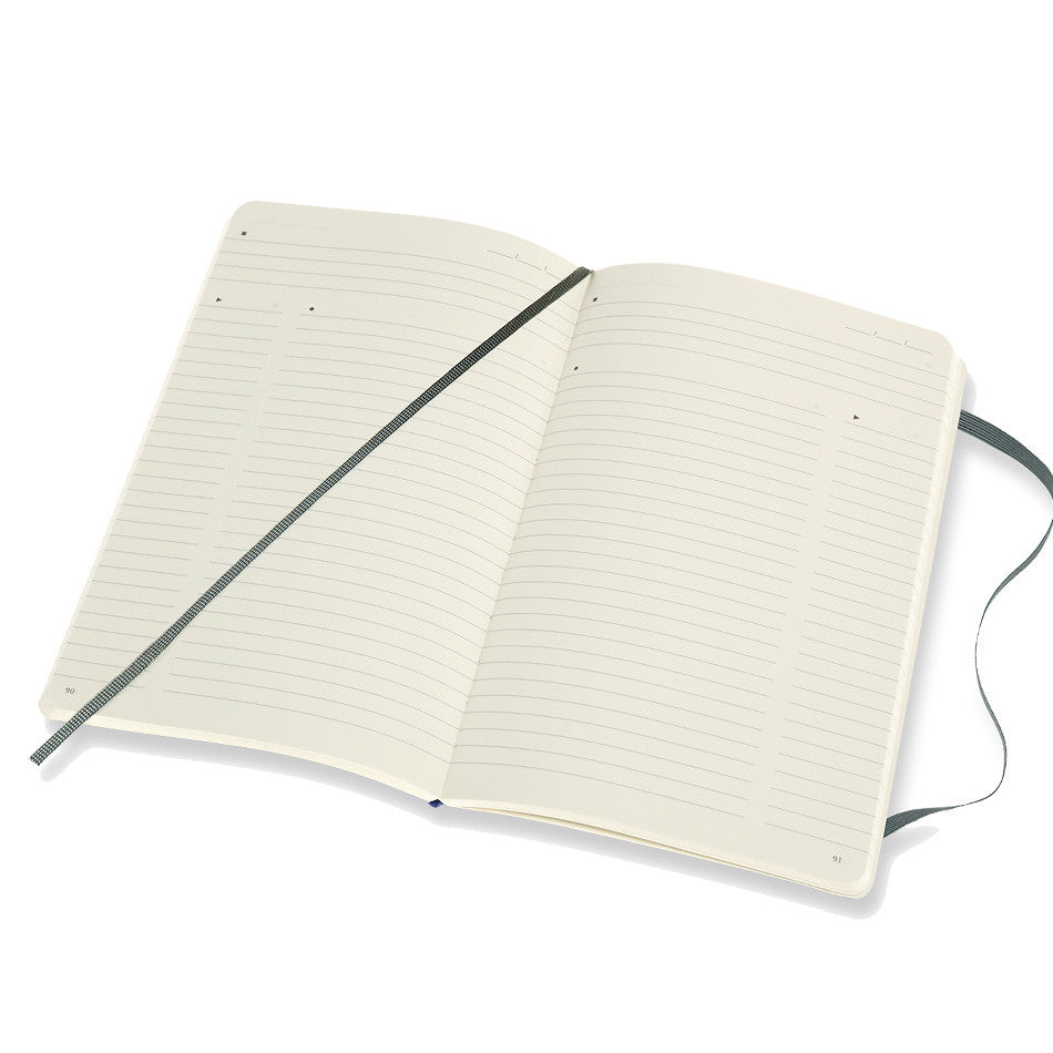 Moleskine Pro Notebook Soft Cover Large 135x210 Forest Green by Moleskine at Cult Pens